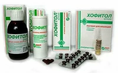 Хофитол - инструкция по применению препарата при болезнях печени