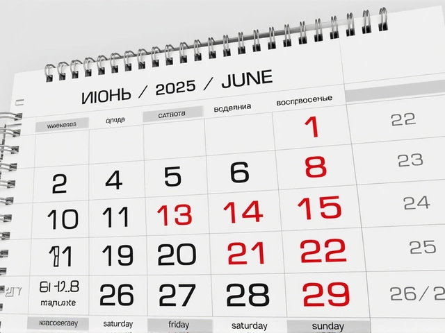 Июнь 2025: 11 дней отдыха и длинный уикенд 12‑15 июня