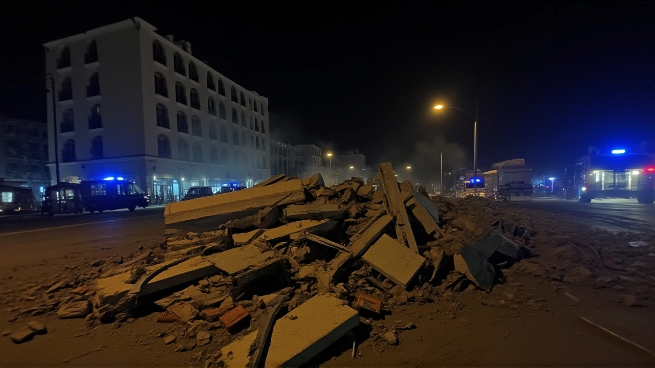 Землетрясение в Сындыргы: жертв нет, 26 человек с легкими травмами, четыре здания обрушились